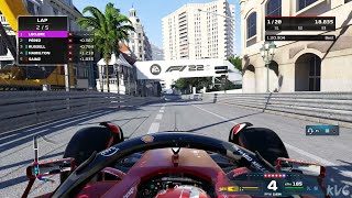 F1 22  Circuit de Monaco  Monaco Monaco Grand Prix  Gameplay PS5 UHD 4K60FPS [upl. by Odlanier]