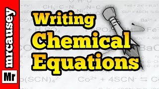 How to Write Chemical Equations [upl. by Nais]