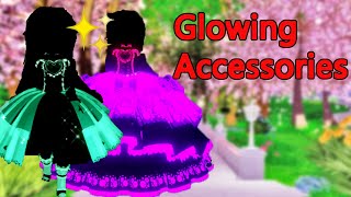 HOW To Make Glowing Accessories And Skirts In Royale High [upl. by Inanak]