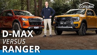 Ford Ranger v Isuzu DMAX 2022 Comparison [upl. by Eicul]