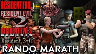 4 Resident Evil Randomizers in ONE SITTING [upl. by Adle]