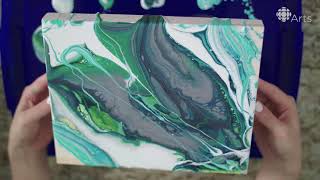 How To Create Mesmerizing Marble Paintings [upl. by Hester51]