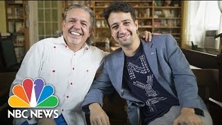 Luis And LinManuel Miranda One Heritage Two Generations  NBC News [upl. by Dunston]