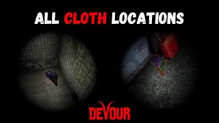 Devour Guide All Cloth Locations in the Asylum Map [upl. by Ackley717]