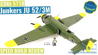 COBI 5710 Junkers JU 523M  Speed Build Review [upl. by Teador525]