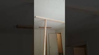 Fix a falling ceiling the easy way [upl. by Llewen]