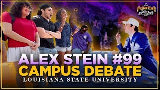 Alex Stein DESTROYS Liberal College Students at LSU [upl. by Anastasie372]