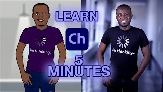 How to create cartoon animations in 5min  Adobe Character Animator  Zero to Hero [upl. by Sage]