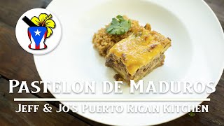 How to make Puerto Rican Pastelon de Maduros  Easy Puerto Rican Recipe [upl. by Yi]