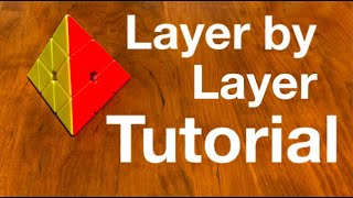 Pyraminx Layer By Layer Tutorial  Easy Beginners Method [upl. by Annahsor23]