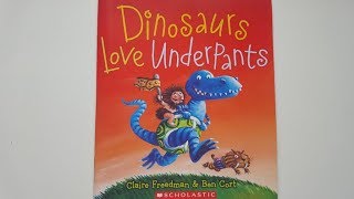 Dinosaurs Love Underpants by Claire Freedman  Read Aloud [upl. by Eisteb689]