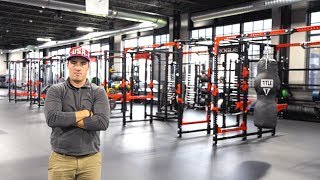 Touring Rogue Fitness Insane 600K SQ FT Headquarters  Behind the Iron [upl. by Mikey983]