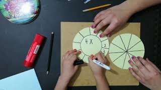 Manualidad para aprender las tablas de multiplicar [upl. by Christy]