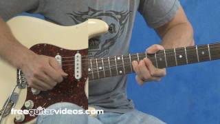 Am Pentatonic Blues Guitar Licks [upl. by Kenzie878]