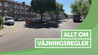 ÖVNINGSKÖR  Lär dig allt om väjningsregler [upl. by Virnelli]