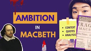 Ambition in Macbeth  Analysis  Summary  Context  Grade 9 GCSE [upl. by Azal193]