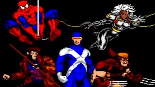 SpiderMan and the XMen in Arcades Revenge SNES Playthrough  NintendoComplete [upl. by Yanahc]