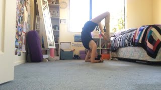 Beginners contortion  week 1  spine flexibility [upl. by Lalla332]