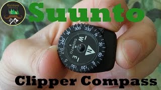 Suunto Clipper LB NH Compass Button Compass Perfection [upl. by Aisauqal633]