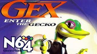 Gex 64  Enter The Gecko  Nintendo 64 Review  HD [upl. by Aisinut]