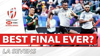 LA SEVENS FINAL  SOUTH AFRICA v FIJI [upl. by Briggs919]