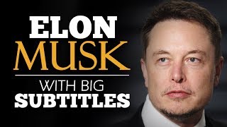 ENGLISH SPEECH  ELON MUSK Future AI and Mars English Subtitles [upl. by Notse82]