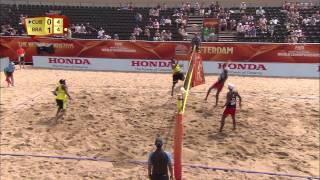 Cuba vs Brazil Full Match FIVB Beach Volleyball World Championships [upl. by Monty252]