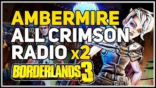 Ambermire All Crimson Radio location Borderlands 3 [upl. by Aicillyhp]