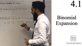 Edexcel A level Maths 41 Binomial Expansion [upl. by Urson]