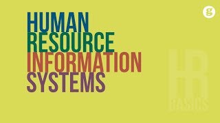 HR Basics Human Resource Information Systems [upl. by Attenaz]