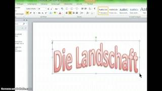 WordArt mit Word 2010  Überschriften formatieren [upl. by Batha]