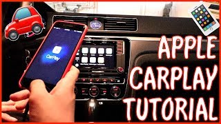 Apple CarPlay How To Set Up Configure and Use [upl. by Ahsieyt]