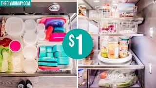 Dollar Store Kitchen Organization  DIY amp Decor Challenge  The DIY Mommy [upl. by Carmel177]