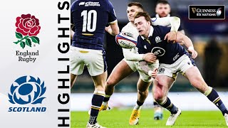 England v Scotland  HIGHLIGHTS  Historic Calcutta Cup Clash  Guinness Six Nations 2021 [upl. by Nnywg]