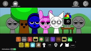 Sprunki Incredibox New Mod Abgerny But they are original sprunki character [upl. by Margot]