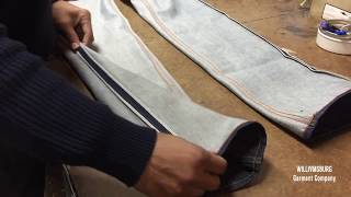 How to Taper Jeans Professionally [upl. by Atwahs]