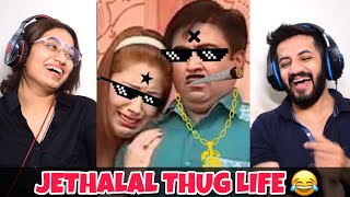 Jethalal Thug Life 5🔥  Funny Video  TMKOC Thug Life Reaction  The Tenth Staar [upl. by Eerej]