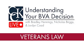 Understanding Your BVA Decision Denials Remands and Grants from the Board of Veterans Appeals [upl. by God]