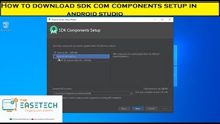 How to Download SDK Component in Android Studio [upl. by Curhan]