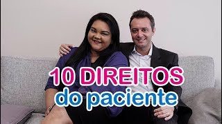 TOP 10 direitos do paciente com câncer [upl. by Halyhs486]