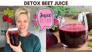 Beetroot Juice Recipe Using Blender [upl. by Lindon348]