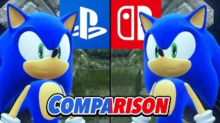 Sonic Frontiers Graphics Comparison Switch vs PS5 [upl. by Larrej610]