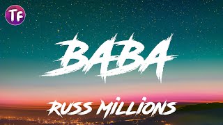 Russ Millions  BABA Lyrics [upl. by Ihp]