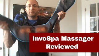 Invospa Shiatsu Back Neck and Shoulder Massager with Heat Review [upl. by Given704]