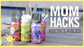 MOM HACKS ℠  Recylables Edition Ep 20 [upl. by Aimerej]