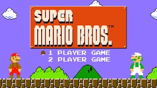 Super Mario Bros  Full Game Walkthrough NES [upl. by Tavi80]