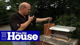 How to ReLine a Chimney Flue  This Old House [upl. by Ateuqirne]