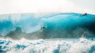 SURFING GIANT WAVES IN HAWAII PIPELINE [upl. by Notsirt]