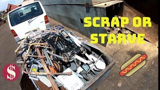 Scrap or Starve Street Scrapping for CASH  Scrap Steel Scavenge [upl. by Sheeree]