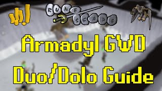 Old School RuneScape Armadyl GWD DuoDolo Guide [upl. by Lindblad439]